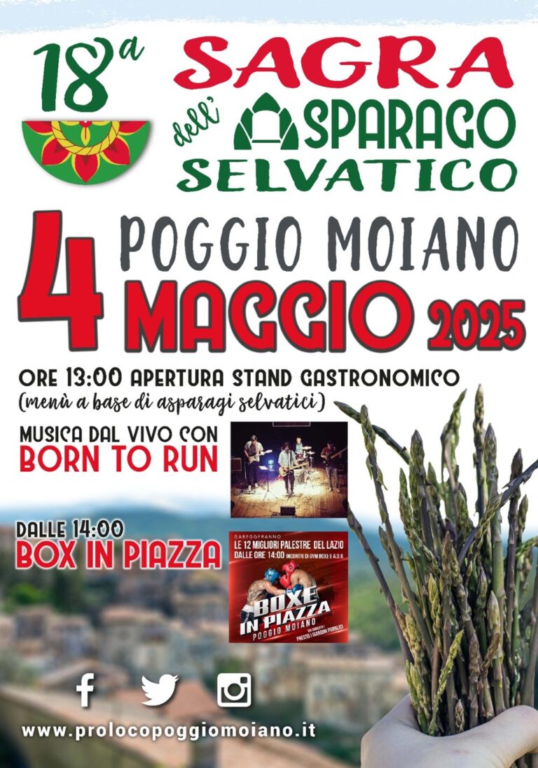 Sagra-Asparago-Selvatico-Poggio-Moiano